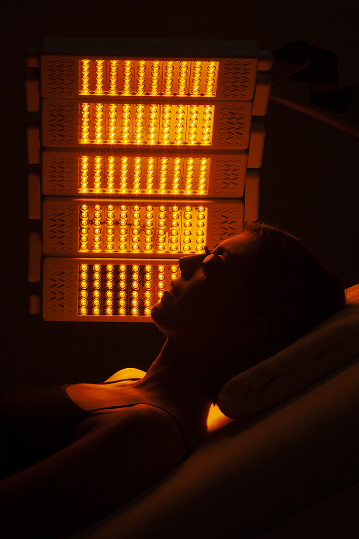 Face Led Light therapy with EstheLED